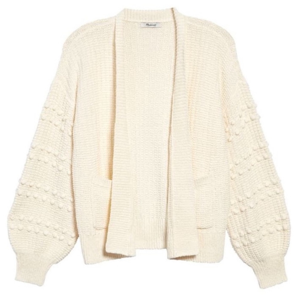 Madewell Bobble Cardigan Sweater XS